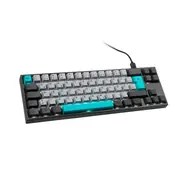 DUC ky Miya Pro Moonlight TKL Gaming Keyboard for PC/Mac, MX-Blue, White LED - Dark Grey