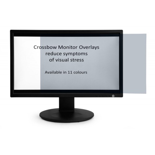 Image of Crossbow Education Monitor Overlay Grey - 24 Widescreen (299 x 529...