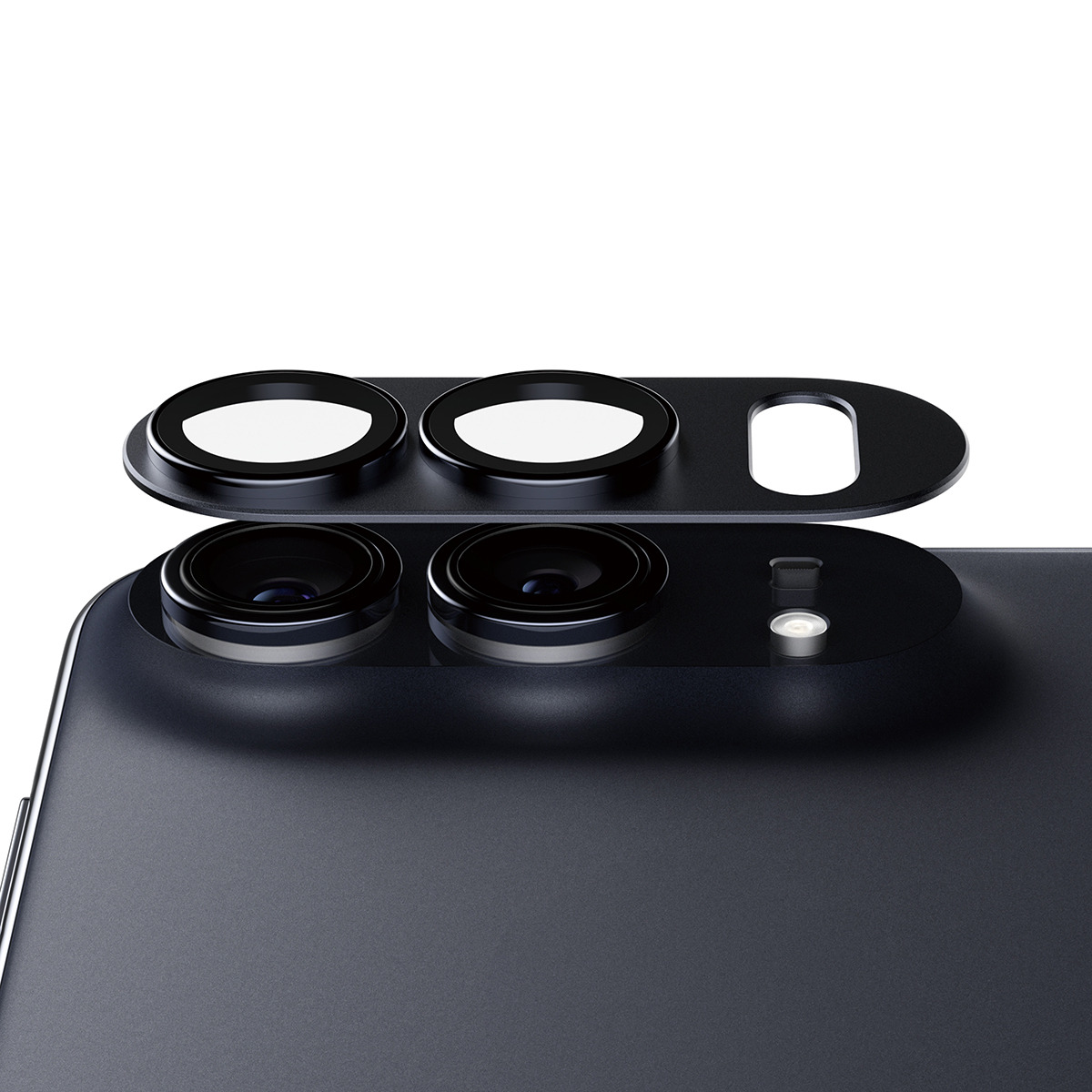 PanzerGlass ® Fender Camera Lens Protector Midnight iPhone Duo