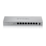 Zyxel MG-108 Non-géré 2.5G Ethernet (100/1000/2500) Acier