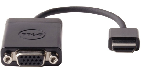 DELL 332-2273 video cable adapter HDMI D-sub (DB-25) Black