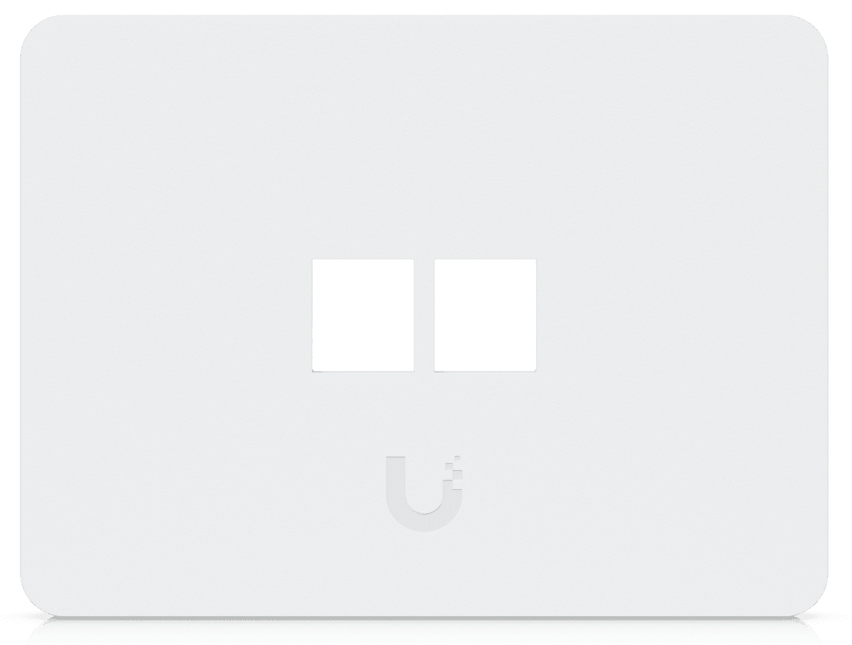 UACC-WP-KEYSTONE-H-2P wall plate/switch cover White