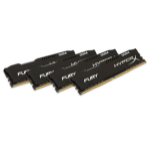 HyperX FURY Black 64GB DDR4 2666MHz Kit memory module 4 x 16 GB