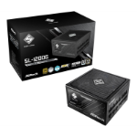 Asrock SL-1200G 1200W ATX Power Supply Unit, 80 PLUS GOLD Certified, 135mm Striped Axial FDB Fan, High Efficiency PSU
