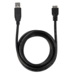 Targus ACC1005USZ USB cable 70.9" (1.8 m) USB 3.2 Gen 1 (3.1 Gen 1) USB A Micro-USB B Black