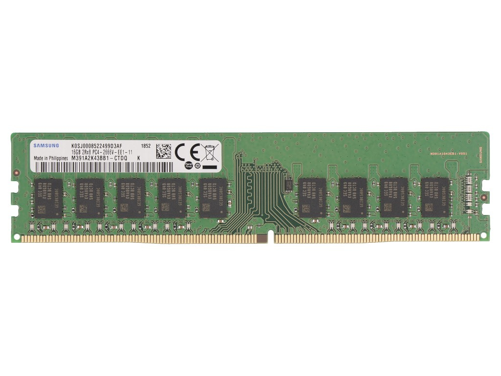 Image of 2-Power 2P-S26361-F3909-L616 memory module 16 GB 1 x 16 GB DDR4...