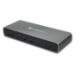 eSTUFF GLB232005 laptop dock/port replicator Wired Thunderbolt 4 Aluminium, Black