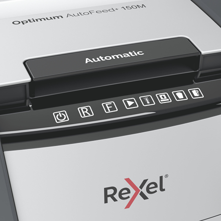Rexel Optimum AutoFeed+ 150M Micro-Cut P-5 Shredder 2020150M