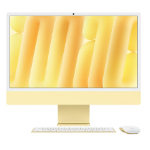 Apple CTO/iMac 24 M4 Yellow/M410-10-16/24GB/1TBSSD/StdGlass/KBUKTID/Magic Trackpad/UK Power Supply/Standard fit/NoSW