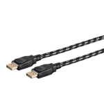 Monoprice 37920 DisplayPort cable 1.8 m Black, Grey