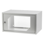Digitus CL-19 06U rack cabinet 6U Wall mounted rack Light grey