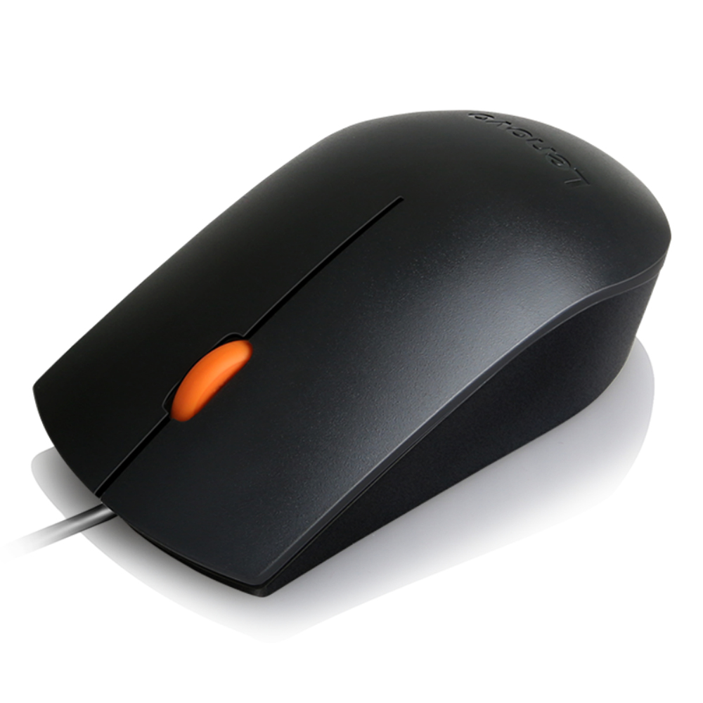 Image of Lenovo GX30M39704 mouse Ambidextrous USB Type-A Optical 1600 DPI