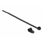DeLOCK 18864 cable tie Screw mount cable tie Nylon Black 10 pc(s)