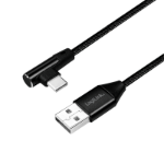 LogiLink CU0137 USB cable USB 2.0 0.3 m USB A USB C 0.48 Gbit/s Black