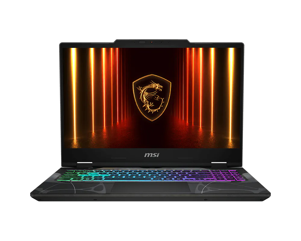 MSI Cyborg 15 B13WGKG-630XPL Intel® Core™ i7 i7-13620H Laptop 39.6 cm (15.6") Full HD 16 GB DDR5-SDRAM 1 TB SSD NVIDIA® GeForce RTX™ 5070 Laptop GPU Wi-Fi 6E (802.11ax) FreeDOS Black