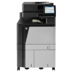 HP Color LaserJet Enterprise Flow LaserJet Enterprise Flow M880z+ Wireless Multifunction Color Printer, Copier, Scanner; Duplex