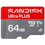 SanDisk Ultra PLUS 64 GB MicroSDXC UHS-I