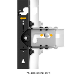 Chief TiLEDTM 1x4 dvLED Wall Mount for Absen Acclaim Plus & Acclaim Pro Series