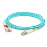 AddOn Networks 15m ST/LC OM3 fiber optic cable 590.6" (15 m) Blue