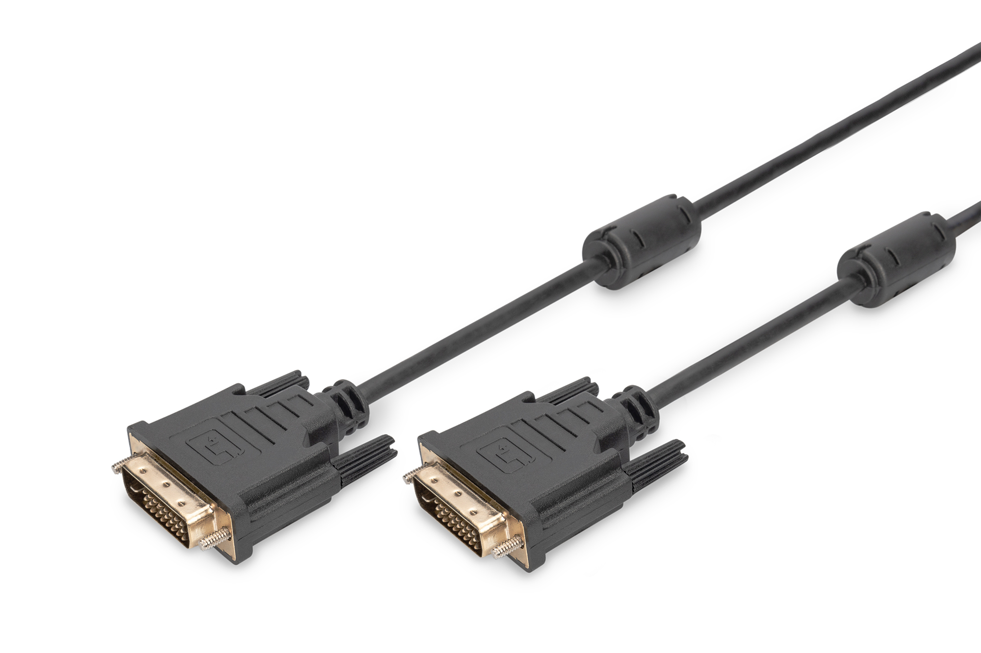Photos - Cable (video, audio, USB) Digitus DVI Connection Cable AK-320101-100-S 