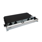 Tripp Lite Preloaded Fiber Panel, 1U - 4x (3x8F MTP/MPO-PC F/F) 24F Trunk Cables, OM4 Multimode, 10 m (32.8 ft.)