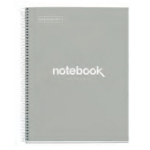 Miquelrius Emotions writing notebook A4 80 sheets Grey