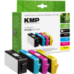 KMP 1712,4005 ink cartridge 4 pc(s) Compatible High (XL) Yield Cyan