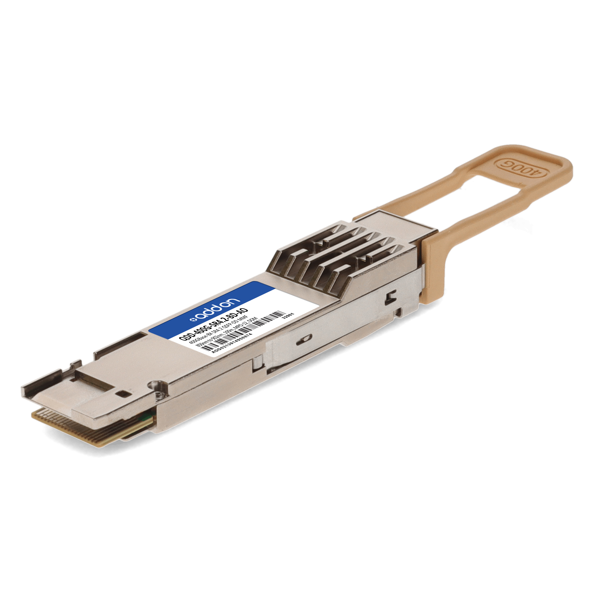 AddOn Networks QDD-400G-SR4.2-BD-AO Compatible 400G QSFP-DD 100 m TAA Compliant Transceiver