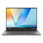 ASUS Vivobook 16 Flip TP3607SH-RJ013W Intel Core Ultra 7 258V Hybride (2-in-1) 40,6 cm (16") Touchscreen 3K 32 GB LPDDR5x-SDRAM 1 TB SSD NVIDIA GeForce RTX 5050 Wi-Fi 7 (802.11be) Windows 11 Home Belgisch Zwart, Grijs
