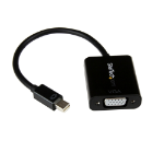 StarTech.com MDP2VGA2 video cable adapter 7.09" (0.18 m) Mini DisplayPort VGA (D-Sub) Black