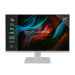 Mars Gaming MV-24, Monitor 24” IPS FHD 120Hz, HDR10 1ms, FreeSync y G-SYNC, Monitor PC con Altavoces Integrados, Inclinación 25°, Low Blue Light y Flicker Free, HDMI + DisplayPort + Jack 3.5mm, Blanco