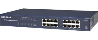 Netgear JGS516NA 16-Port ProSafe Gigabit Network Switch