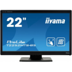 iiyama ProLite T2252MTS-B5 computer monitor 54.6 cm (21.5") 1920 x 1080 pixels LCD Touchscreen Tabletop Black