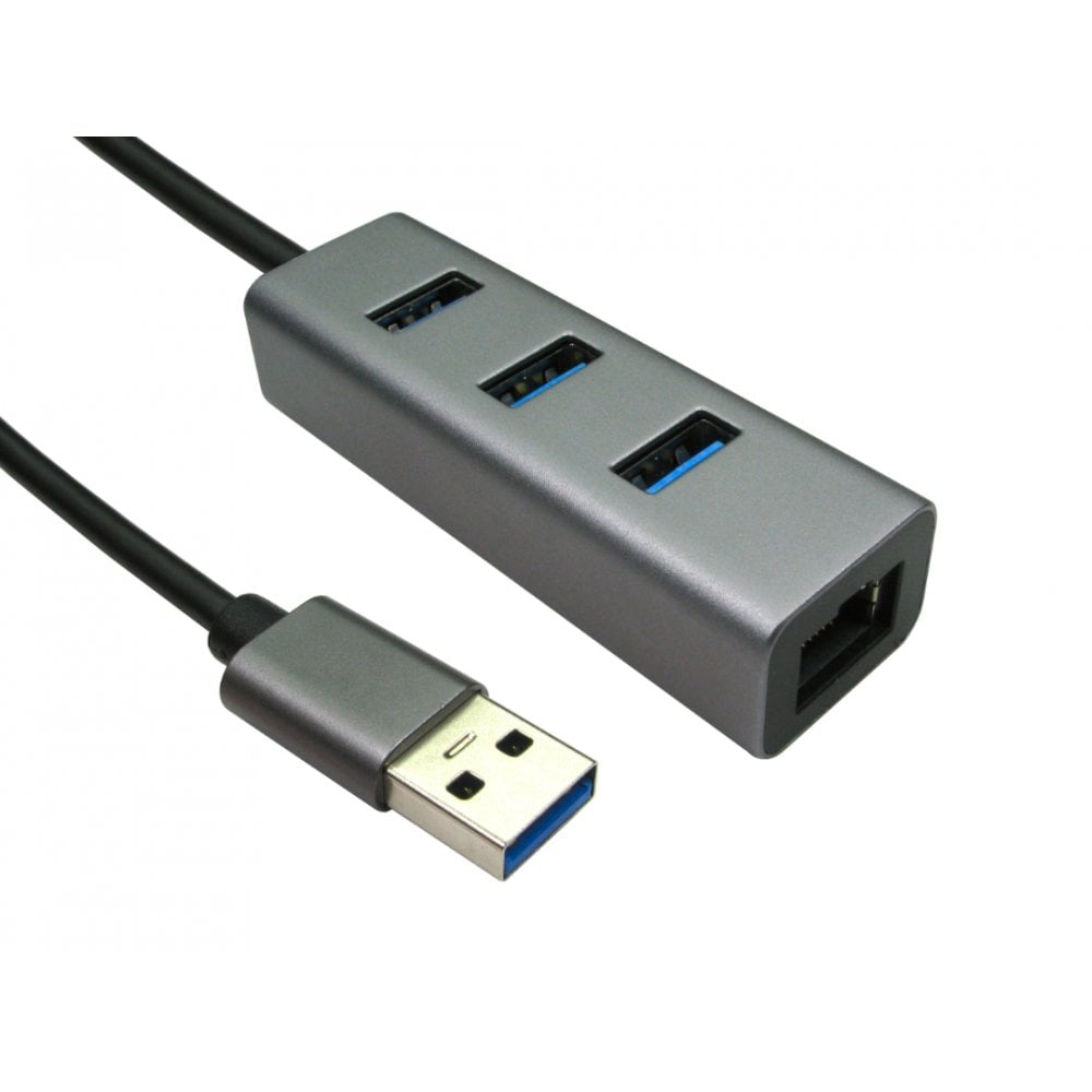 Image of Cables Direct USB3-ETHGIGHUB laptop dock/port replicator USB 3.2...