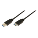 LogiLink CU0043 cable gender changer USB Type-A Black