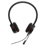 Jabra Evolve 20 SE Headset Wired Head-band Office/Call center USB Type-C / USB Type-A Black