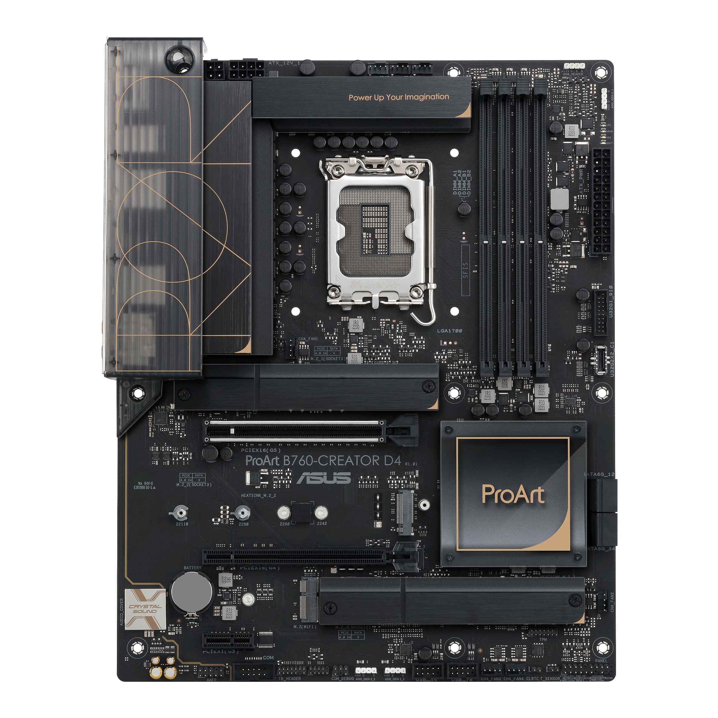 Image of ASUS PROART B760-CREATOR D4 Intel B760 LGA 1700 ATX