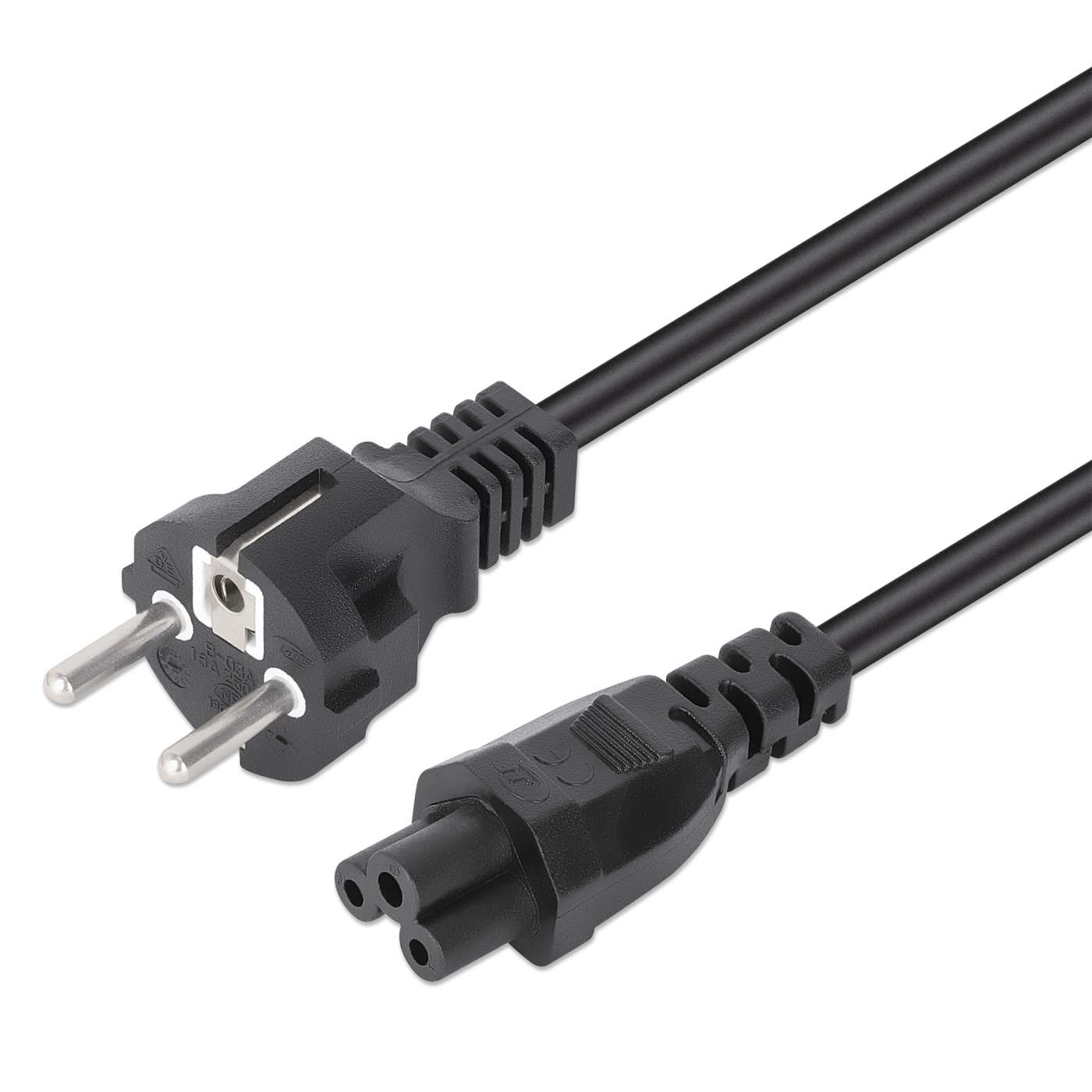 Manhattan EU Power Cable C5 to CEE 7/7, 1 m