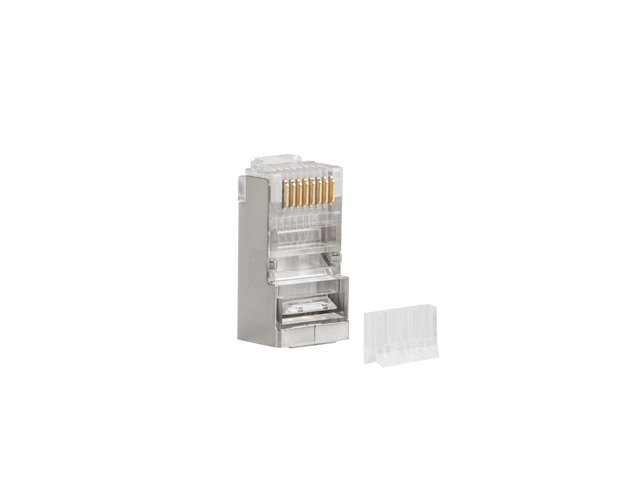 Lanberg PLS-6000 wire connector RJ-45 Stainless steel, Transparent