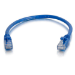 C2G Cable de conexión de red de 1 m Cat6 sin blindaje y con funda (UTP), color azul