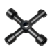 LogiLink Universal cross key wrench for control cabinets and shut-off systems