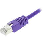 Deltaco STP-63P networking cable Purple 3 m Cat6 F/UTP (FTP)