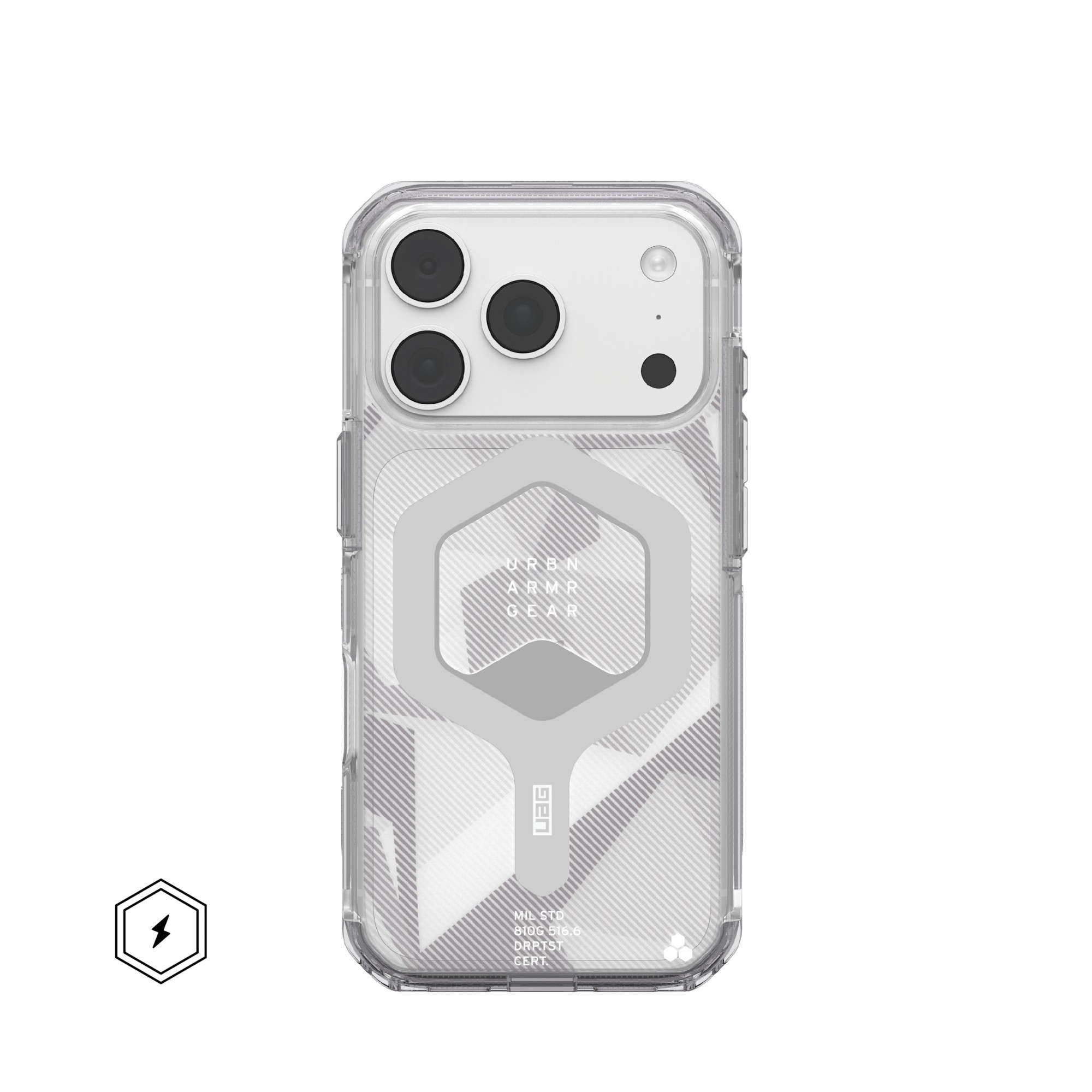 Urban Armor Gear Plyo mobile phone case 16 cm (6.3") Cover Transp
