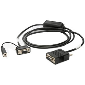 Photos - Cable (video, audio, USB) Zebra 25-13228-03R serial cable Black 1.8 m DB9 