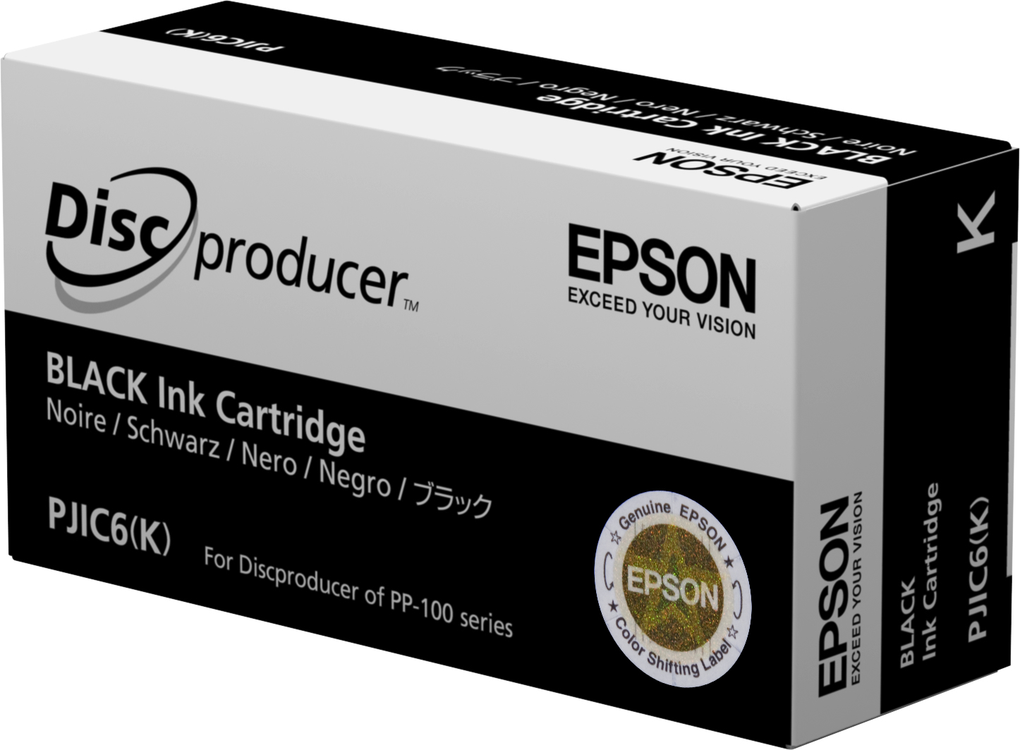 Epson C13S020693/PJIC7(K) Ink cartridge black 32.2ml for Epson PP 100/50