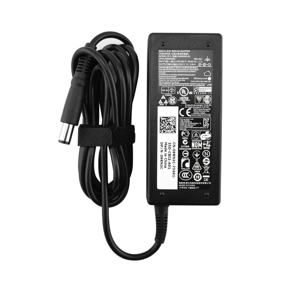 DELL 65W Barrel (7.4 x 5mm) AC Adapter for Latitude E Series with SA Plug
