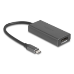 DeLOCK 64316 video kabel adapter 0,15 m USB Type-C HDMI + DisplayPort Grijs