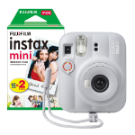 Fujifilm Instax Mini 13 Instant Camera - Clay White - Camera + 20 Shot Pack