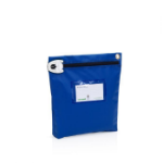 Versapak Secure Cash Bag Medium 267x267x50mm Blue
