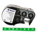 Brady M4C-500-595-GN-WT printer label Green, White Self-adhesive printer label